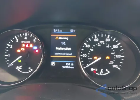 2020 Nissan Rogue Sv Intelligent Awd z USA, uszkodzony, nr VIN 5N1AT2MV9LC722384